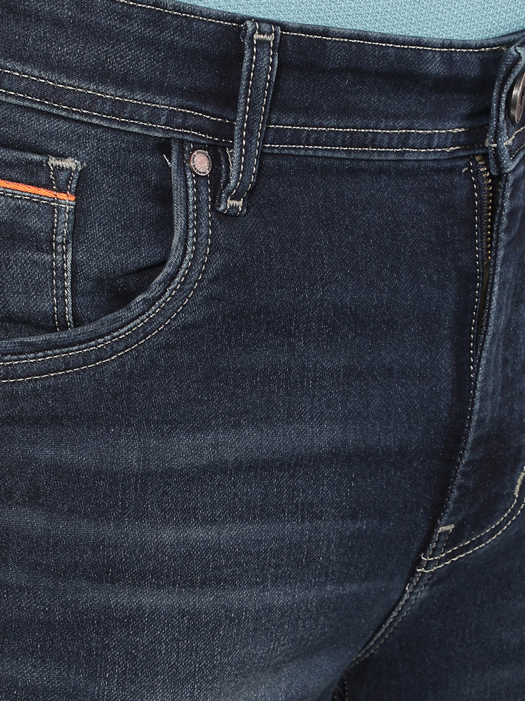 Numero Uno Men Solid Blue Jeans